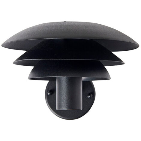Dyberg Larsen wandlamp DL20 Zwart