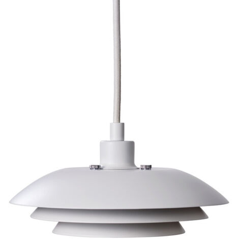 Dyberglarsen DL20 Dome Suspension Plafonnier Blanc Mat 20cm