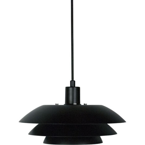 Dyberglarsen DL31 Dome Suspension Plafonnier Noir Mat 31cm