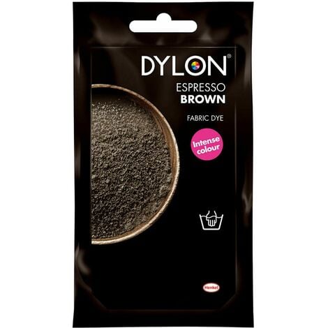 DYLON Hand Fabric Dye Sachet, Espresso Brown, 50g