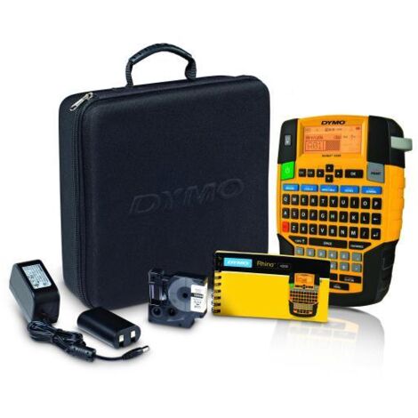 DYMO 1852995 Stampante per etichette CD Rhino 4200 Trasferimento Wireless QWERTY Nero