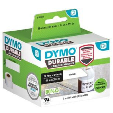DYMO 2112284 etiqueta de impresora Blanco Etiqueta para impresora autoadhesiva