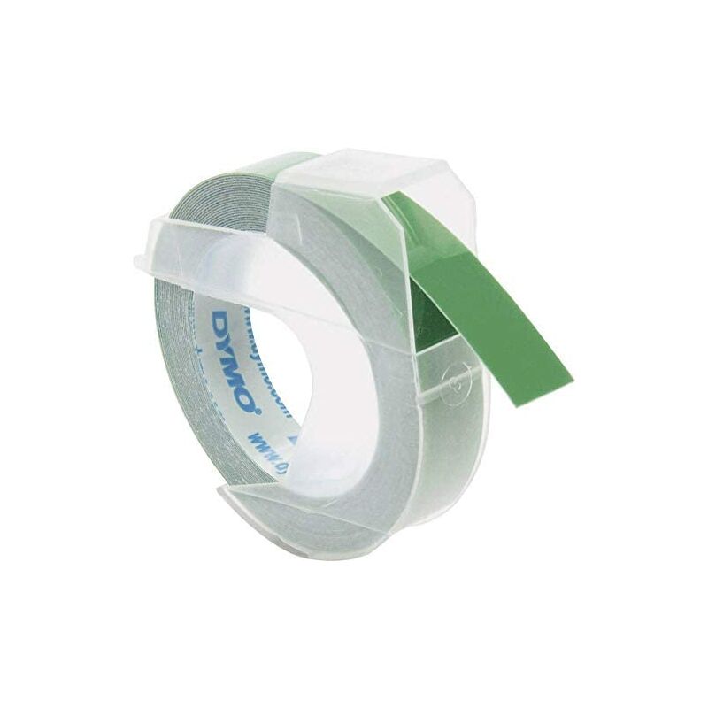 

Dymo - 3D Label Tape 9 mm x 3 m Plastic Glossy Green Marca