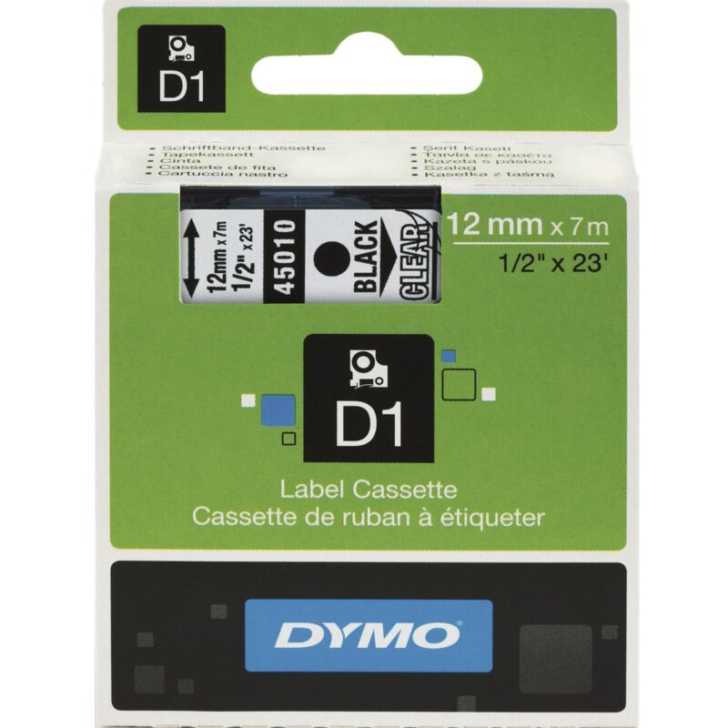 Farbband s0720530 45013 12 mm schwarz auf wei - Dymo