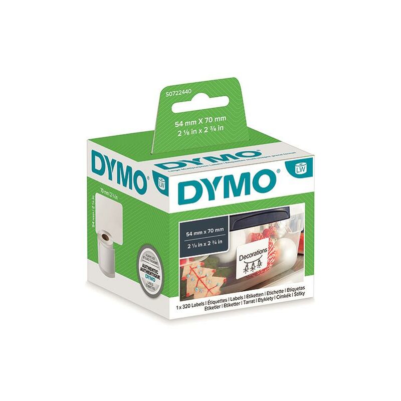 Multipurpose Labels 54x70mm - ES99015 - Dymo