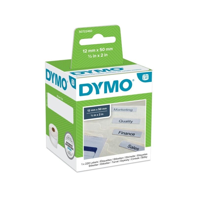 Label Writer Susp File Labels 50X12MM 99017 - Dymo