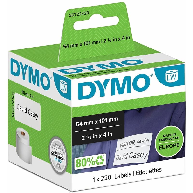 Shipping Labels 54x101 Blk/Wht - ES99014 - Dymo