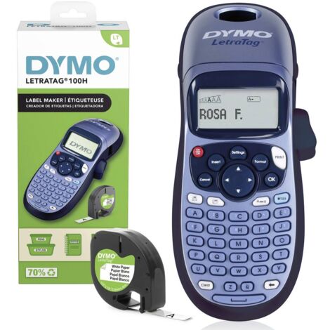 DYMO LetraTag LT-100H Etiqueteuse adapté pour rubans: LT 12 mm