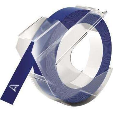 DYMO Prägeband 520106 9mmx3m sk Kunststoff glänzend blau