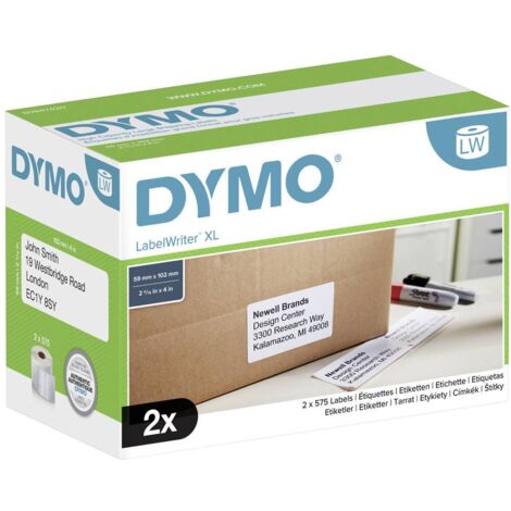 DYMO S0947420 102 x 59 mm Bianco 1150 pz. Etichetta per spedizioni, Etichetta per nome badge