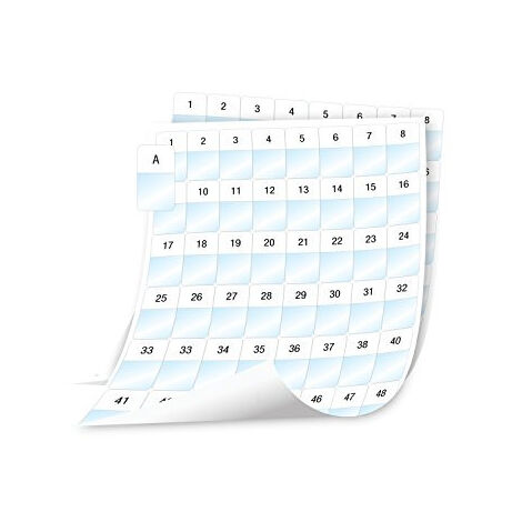 DYMO XTL Étiquettes Gaine Câbles Transparentes 24x42mm