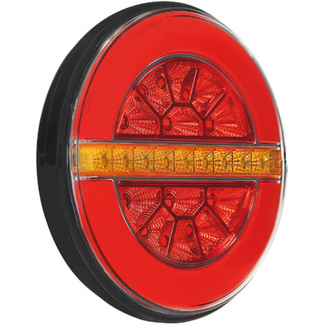 Dynamic O-Led, Fanale Posteriore, 3 Funzioni, 12/24V - Sinistro