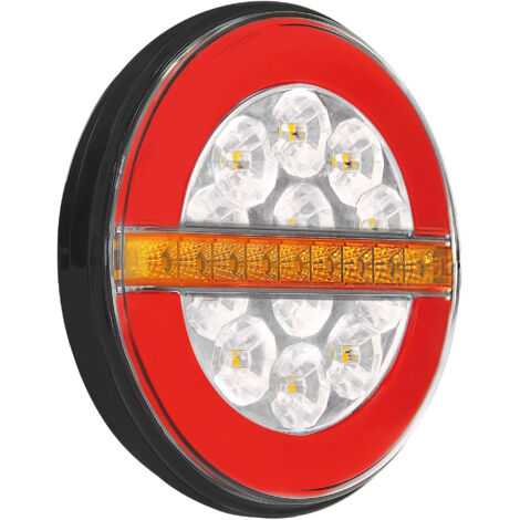 Dynamic O-Led, Fanale Retromarcia, 3 Funzioni, 12/24V - Sinistro
