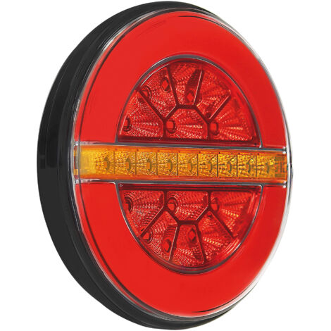 Dynamic O-Led, Fanale Retronebbia, 3 Funzioni, 12/24V - Sinistro