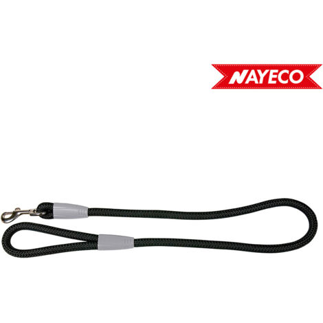 Dynamisches schwarzes Armband 100 x 1,2 cm Nayeco