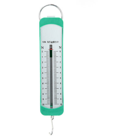 Dynamomètre à ressort de qualité barre de dynamomètre Newton 10N physique pratique pour les expériences mécaniques l'école d'instruments d'enseignement