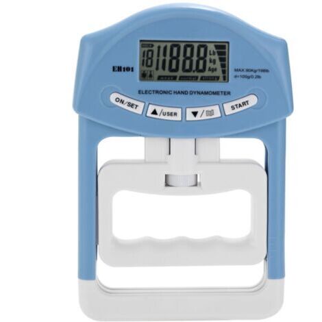 Dynamomètre électronique Digital LCD, Outil De Mesure De La Puissance Des Poignées, Exercices De Gymnastique, Mesure De La Force Des Poignées Musculaires