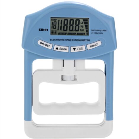 Dynamomètre électronique Digital LCD, Outil De Mesure De La Puissance Des Poignées, Exercices De Gymnastique, Mesure De La Force Des Poignées Musculaires