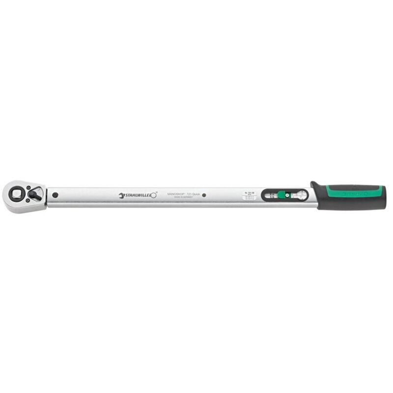 721/30 manoskop Quick Mechanical Torque Wrench 60-300nm 1/2' Ratchet - Stahlwille