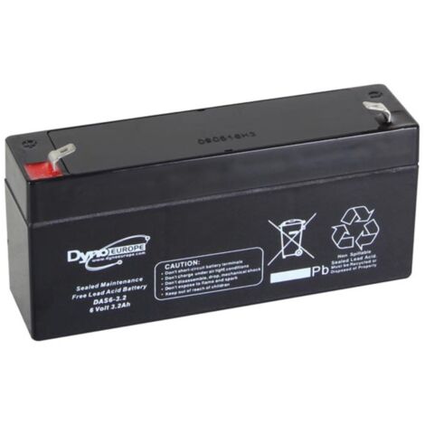 Dyno Europe BLEIAKKU - 6 V - 3.2 Ah - 134 x 34 x 66 mm