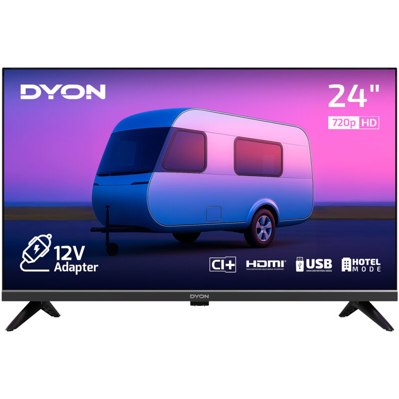 Dyon LED-TV 60 cm 24 Zoll EEK E (A - G) Schwarz