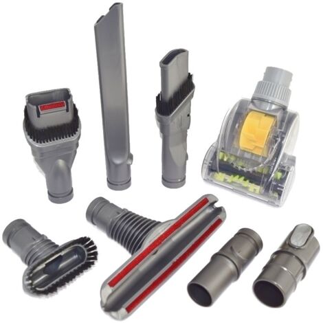Dyson DC61 DC63 vacuum cleaner tool set – Mini turbo floor tool – Long crevice tool – Upholstery dusting brush – Compatible with all Dyson models – Ufixt