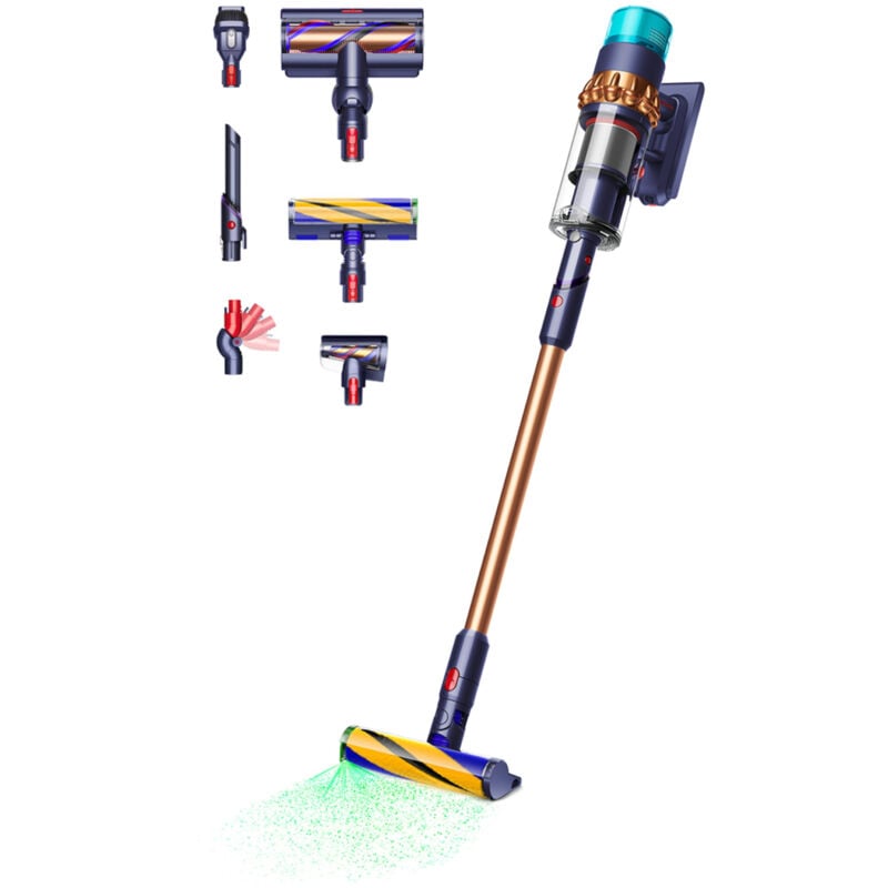 Dyson - Gen5detect aspirateur à main de Blue, Bagless Copper