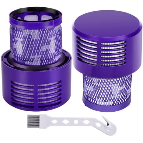 BEIJIYI Dyson V10 SV12 Filter, 2 Pack Replacement Filters for Dyson V10 SV12 Cyclone Series Vacuum Cleaner, V10 Absolute Animal Motorhead Total Clean SV12 Cordless Accessory DY-969082-01