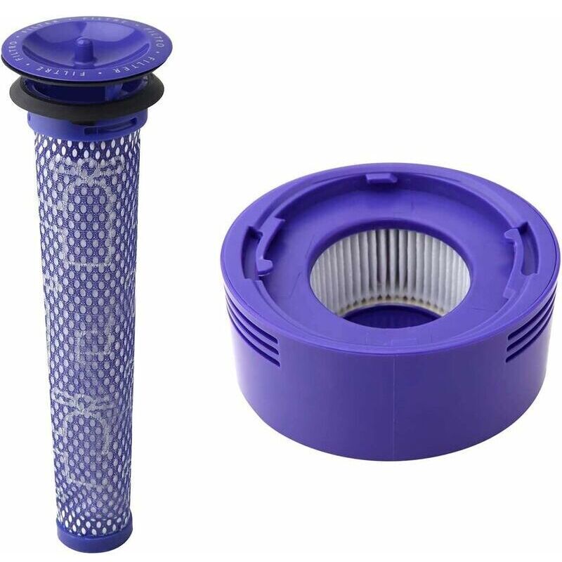 Dyson V7 V8 Rear Motor Filter Set and Dyson V6 V8 V7 DC58 DC59 Front Motor Filter, Dyson Vacuum Cleaner Accessories