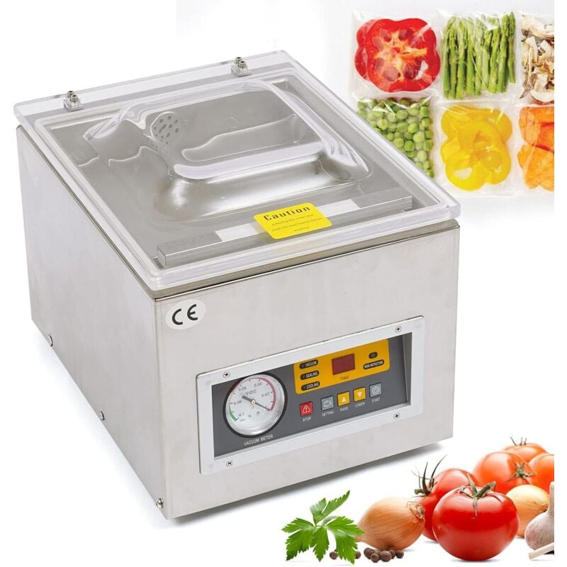 Aspirateur 120W pour la nourriture, machine à vide industrielle, vitesse d'emballage intérieure, 1 4pcs / min pour la maison et le commerce