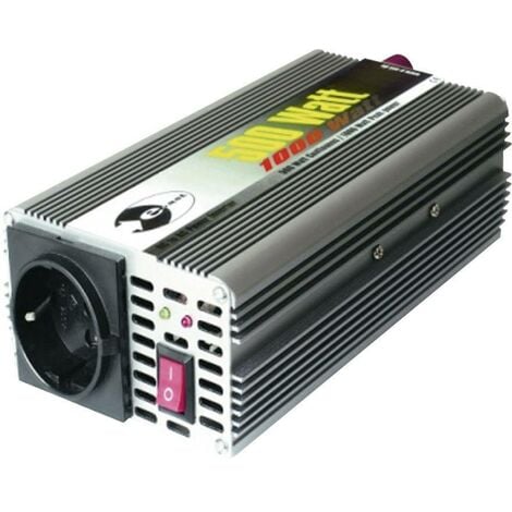 e-ast CL 500-12 Onduleur sinusoïdal, transformateur de tension, 500 W,12 VDC (11 à 15 V) - -230 V/AC S91055