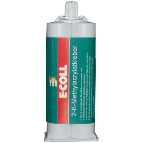 E-COLL 2K-Methylacrylatkleber 50ml Kartusche