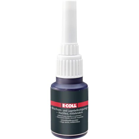 E-COLL Buchsen- & Lagerkleber hochfest-mittelviskos 10ml