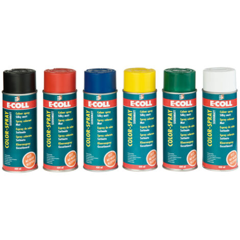 E-COLL Color-Spray 400ml Spraydose Klarlack seidenmatt