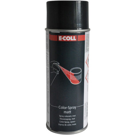E-COLL Color-Spray matt 400Ml Anthrazit-Grau