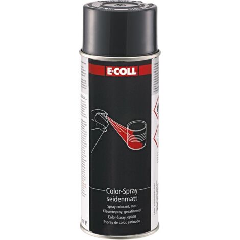 E-COLL COLOR-SPRAY SEIDENMATT 400ML ANTHRAZIT-Grau