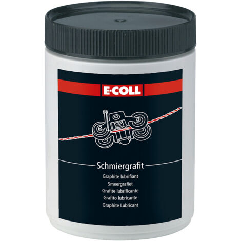 E-COLL Dichtungsschmiere Schmiergrafit 750ml Dose schwarz