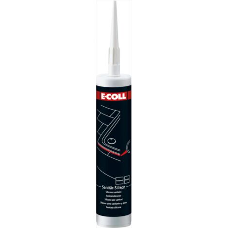 E-COLL EU Sanitär-Silikon 310ml transparent