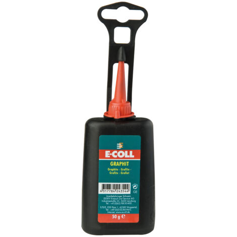 E-COLL Graphit schwarz 50g Flasche