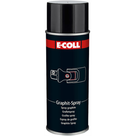 E-COLL Graphit-Spray schwarz 400ml Spraydose