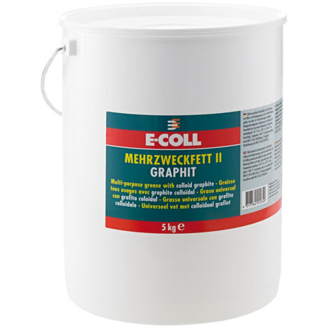 E-COLL Mehrzweckfett II 5kg graph. Eimer