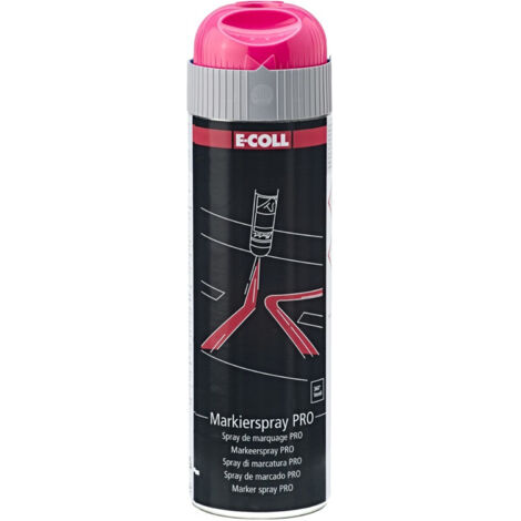 E-COLL PRO Markierspray floureszierend pink 500ml Spraydose