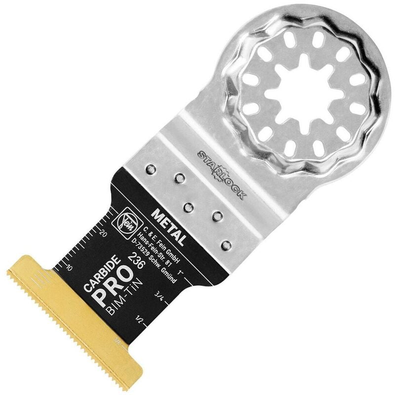 FP - Fein Starlock Multitool Saw Blade sl 35MM Carbide Plunge Cut Metal Nailed Wood