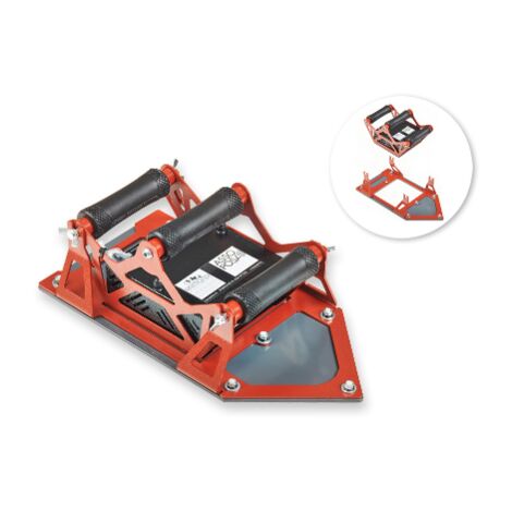 E-fox vibralastre a batterie 15v 21x41 cm batteria inclusa