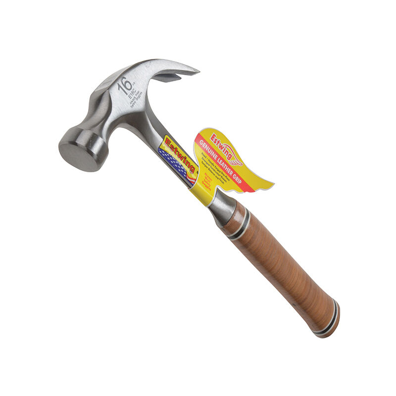 Solid Steel Shaft 16oz Claw Hammer - Estwing