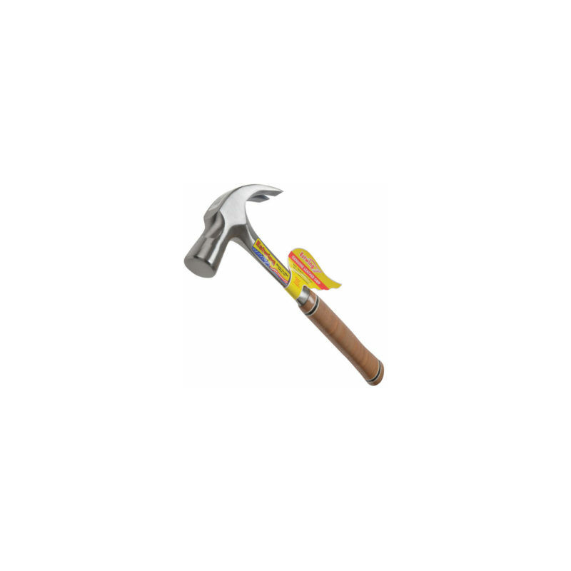 E24C Curved Claw Hammer - Leather Grip 680g (24oz)