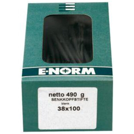 E-NORM Drahtstift vers. blank 2,2x 50 a 1,0kg (Inh. 10 Pack)