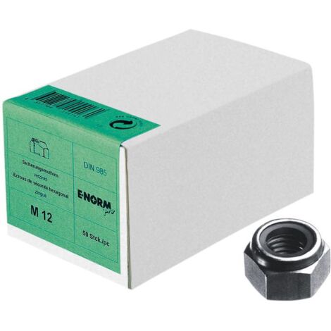 E-NORMpro DIN 985 Edelstahl A2 M12 HP