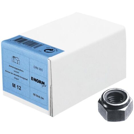 E-NORMpro DIN 985 galZn M5 HP