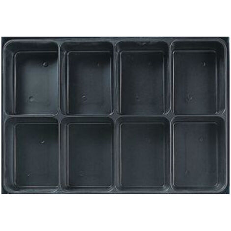 E-NORMpro Montagekoffer leer, 8 Fach